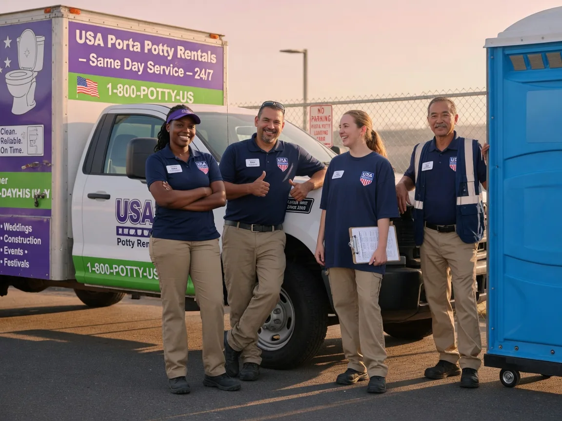 Porta Potty Rental company in Chatham, MI